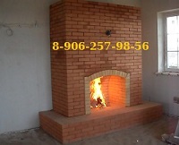 кирпичные камины для дома на дровах, создают уют и тепло